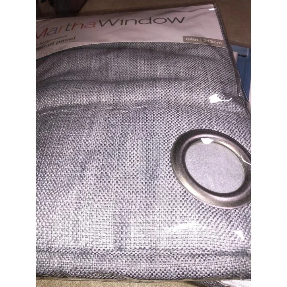 Pair MARTHA WINDOW Grommet‎ Panel 50” X 84